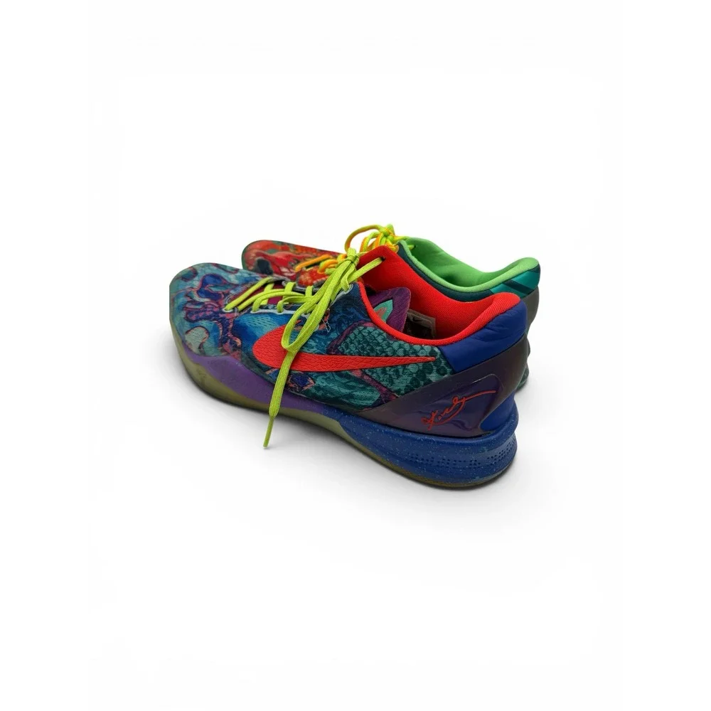 Nike Kobe 8 System What The Kobe Basketball Shoes Multi-Color 635438-800 Mens 12